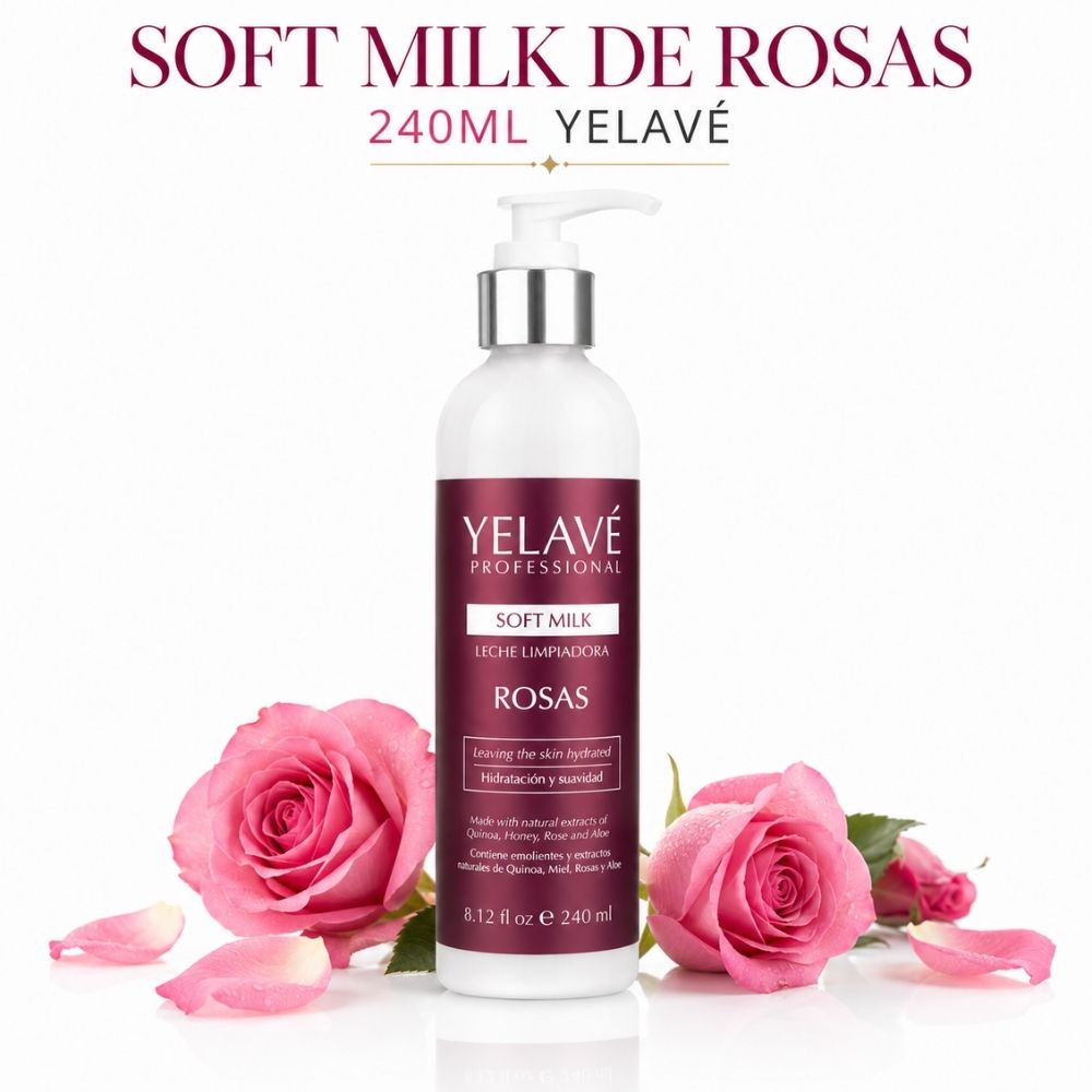 SOFT MILK DE ROSAS 240ML YELAVÉ