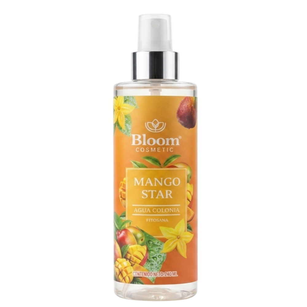 AGUA COLONIA MANGO STAR 240ML - BLOOM COSMETIC