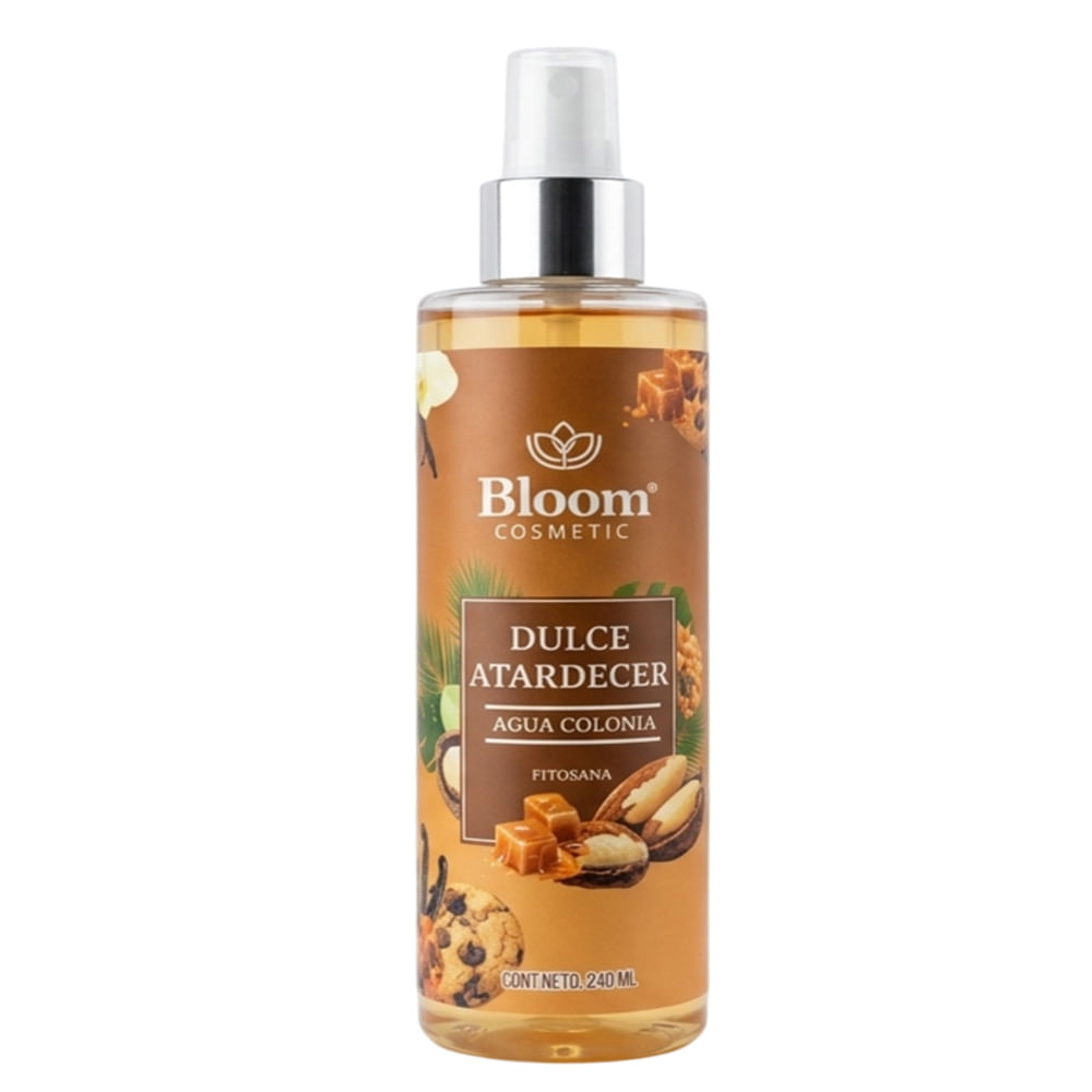 AGUA COLONIA DULCE ATARDECER 240ML - BLOOM COSMETIC