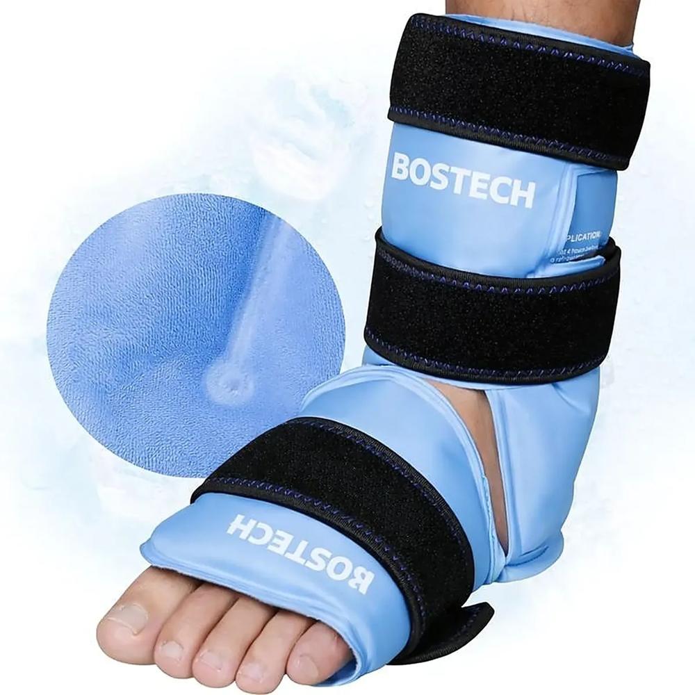 Compresa De Gel Frio Tobillo  Anticongelante Bostech Celeste