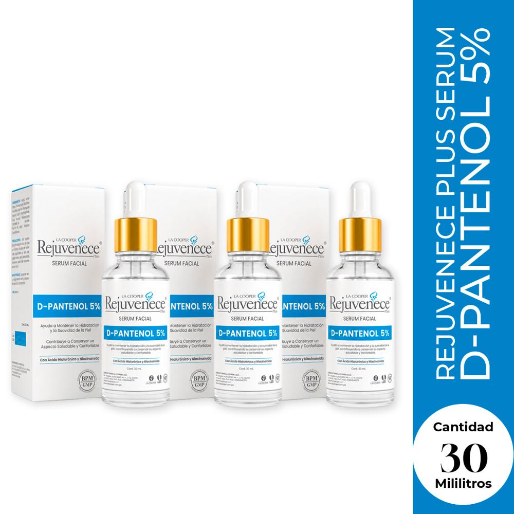 La Cooper Rejuvenece Plus Serum D Pantenol 5 Por Ciento 30 Ml 3 Unidades