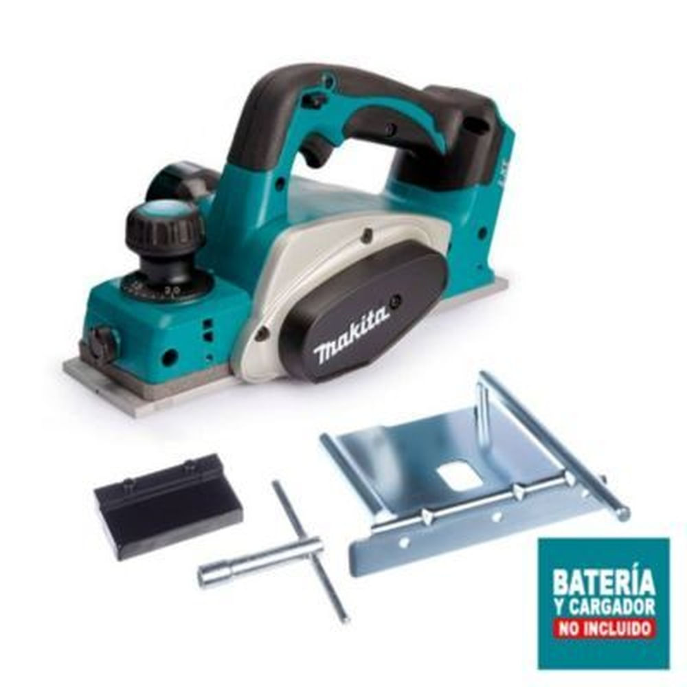 Makita Cepillo 18v 82 mm 2.0 mm 14,000 RPM Sin Bat Ni Carg