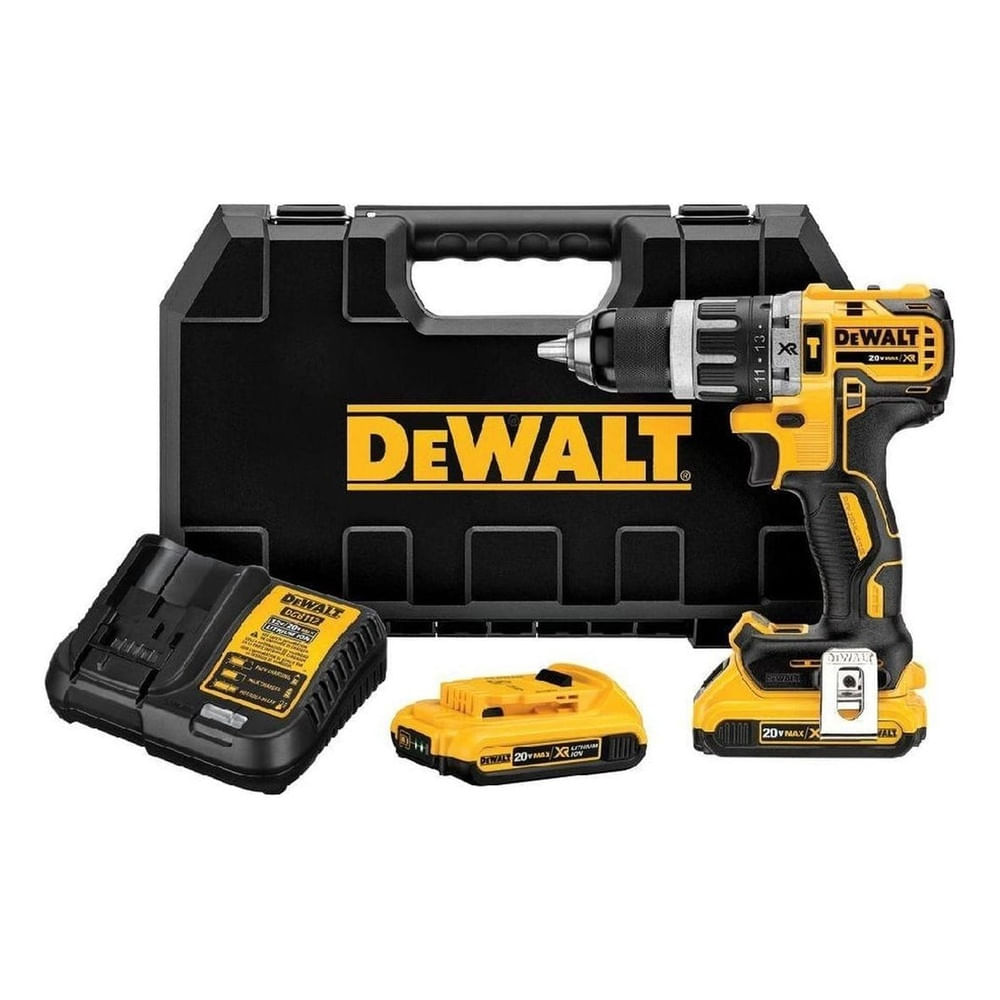 Taladro Percutor 20V Brushless XR Dewalt DCD796D2 2 x 2.0 Ah