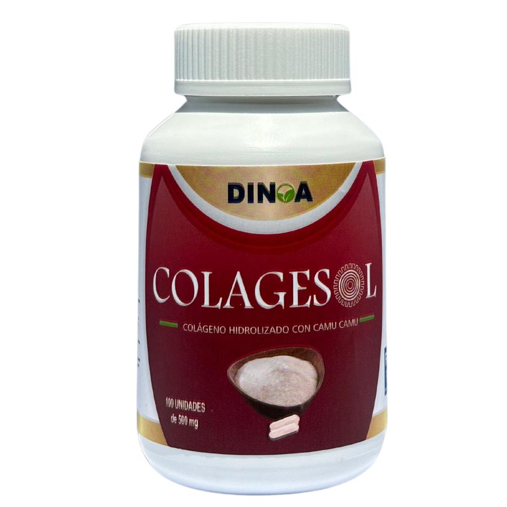 Colágeno Hidrolizado Dinoa Cápsulas 100  -Apoyo Articular - Piel y Bienestar