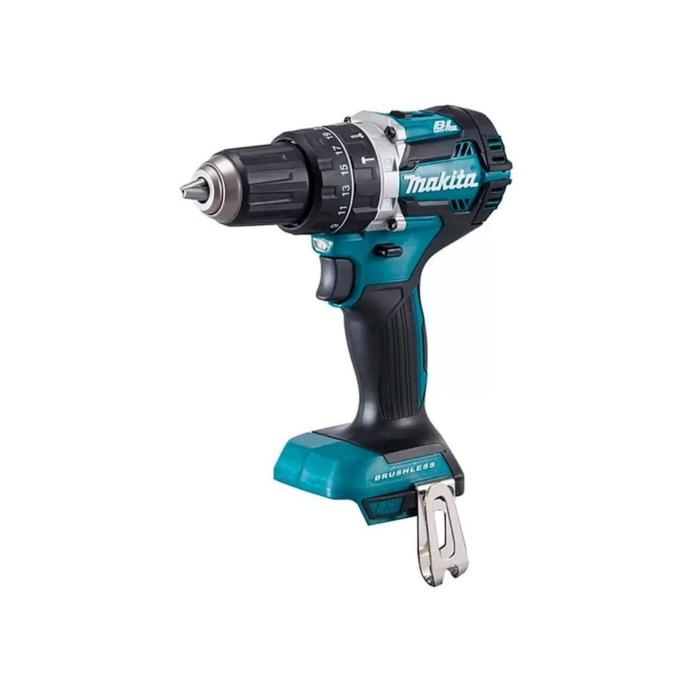 Taladro Percutor Makita DHP487Z 18V  1/2” 50Nm BL (Baretool)