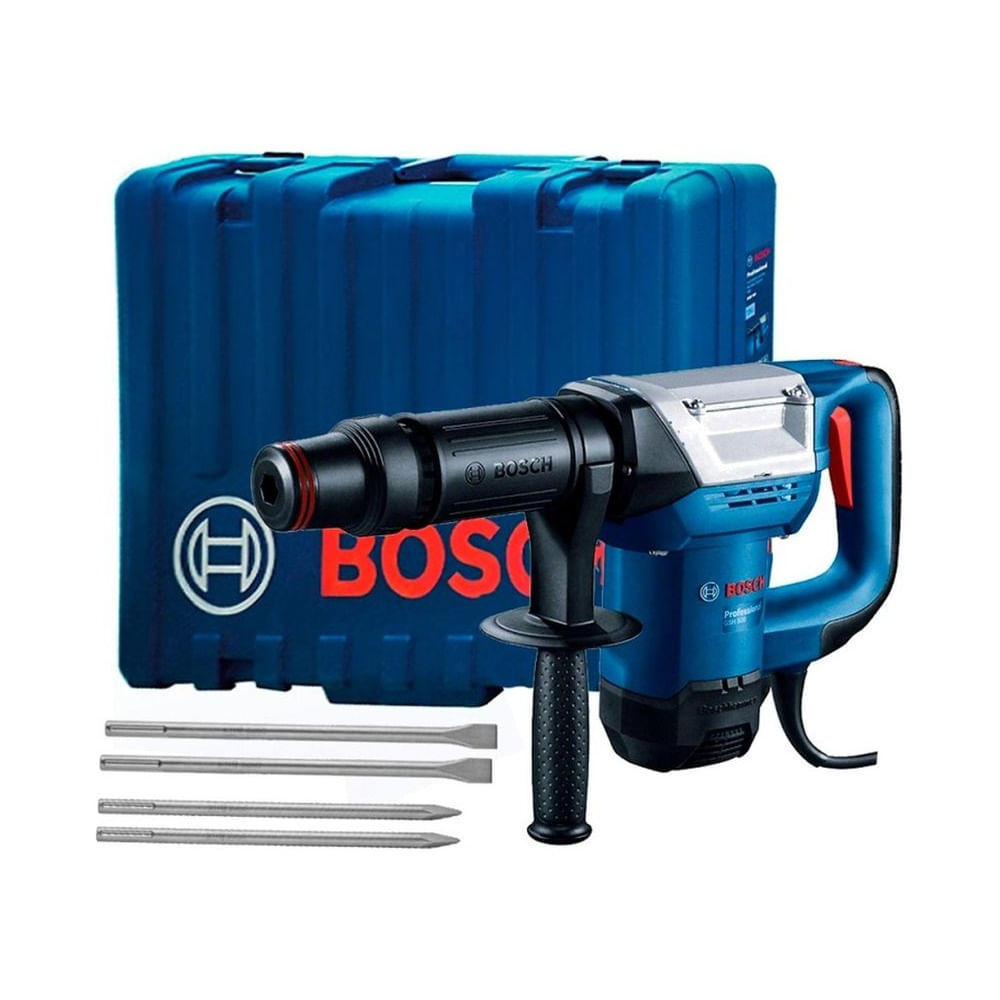 Martillo Demoledor Bosch Gsh 500 7.5 J + Maleta + Acc