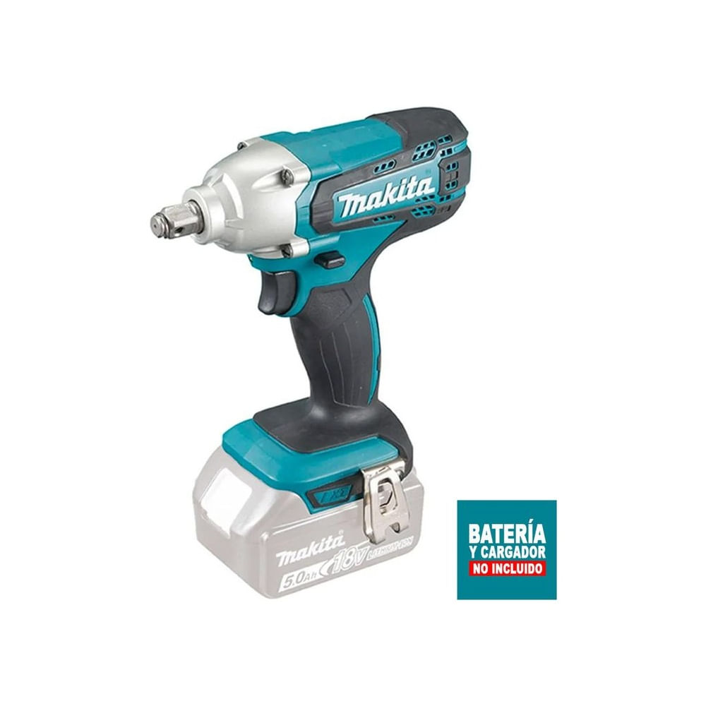 Llave de Impacto Makita DTW190Z  1/2" 18V 190Nm (Baretool)
