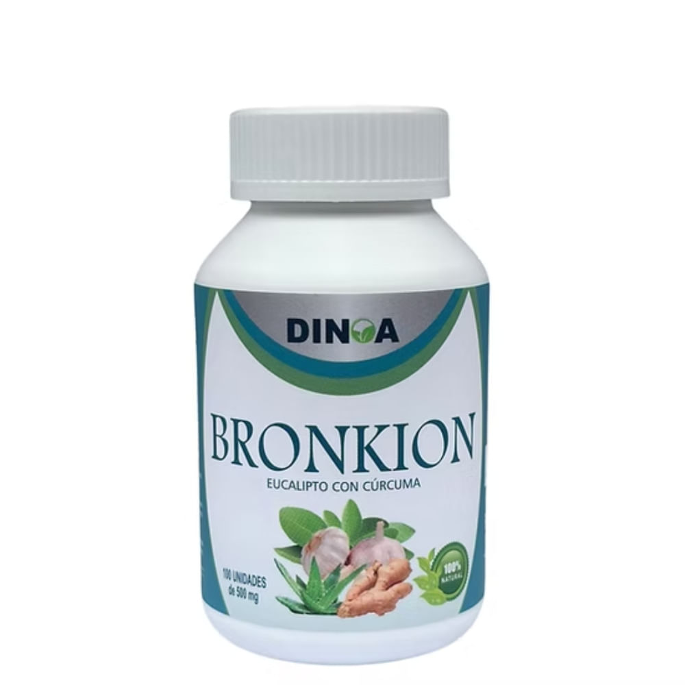 Bronkion  Dinoa  Cápsulas  100  -Salud Respiratori