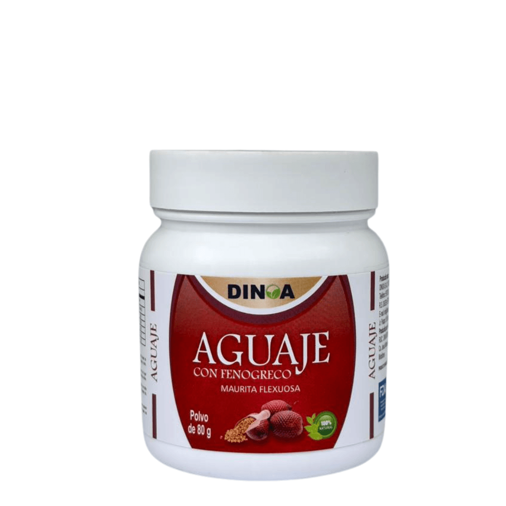 Aguaje y  Fenogreco Dinoa Polvo 80g - Salud femeni