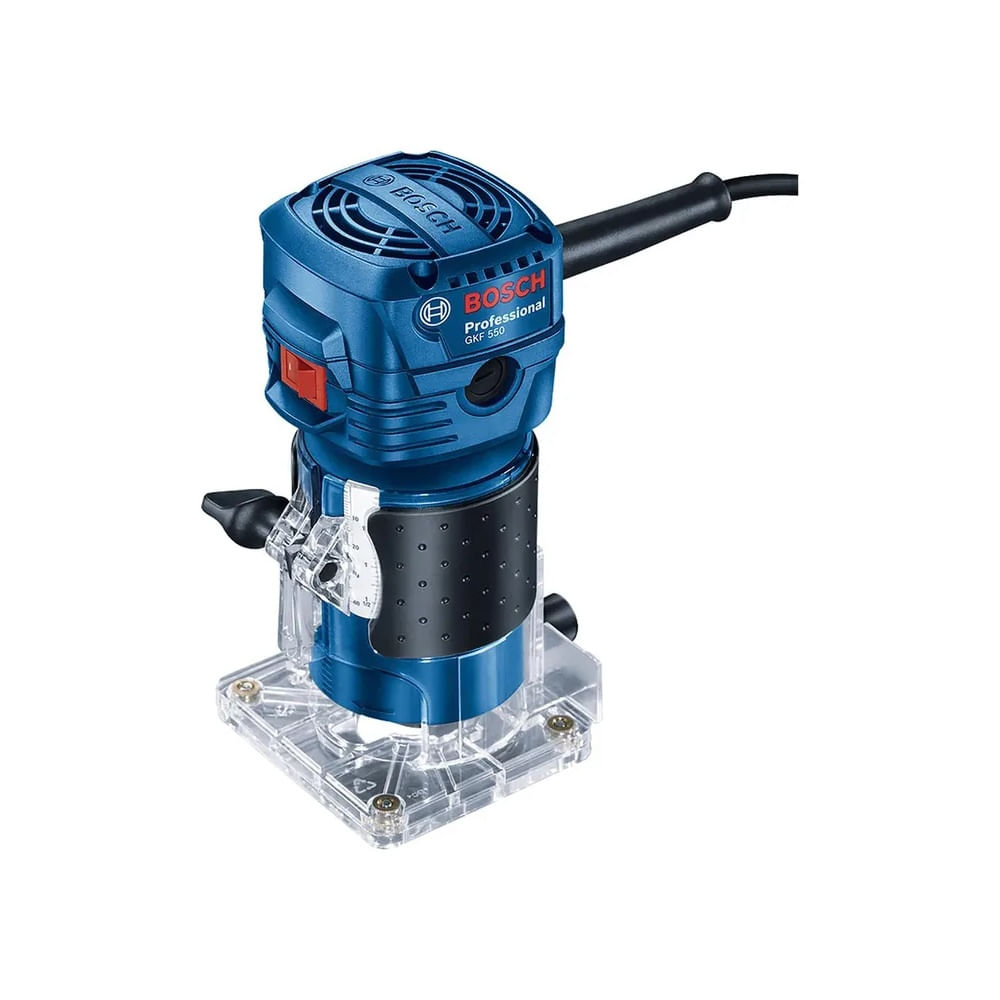 Ruteadora de Palma Bosch GKF 550 Profesional 1/4" 550W