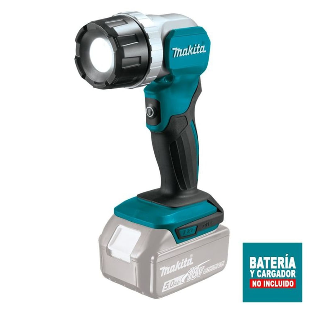 Linterna Makita DML808 18V LXT 200 Lúmenes LED Zoom (Baretool)