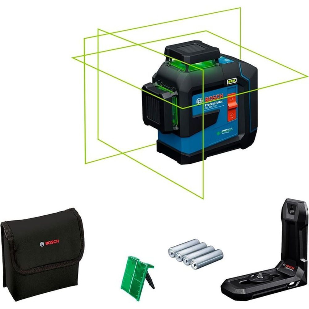 Nivel Láser Bosch Verde GLL 80-33 G 360°
