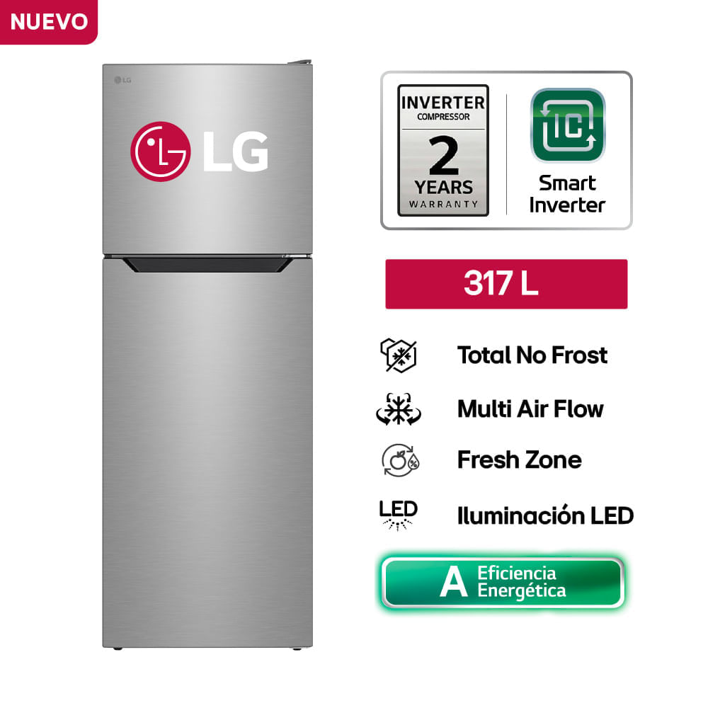 Refrigeradora LG 317L Total No Frost GT32BPY