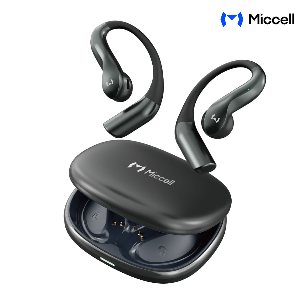 Miccell BH01 Audífonos Bluetooth Inalámbricos OWS Open Ear para Deporte