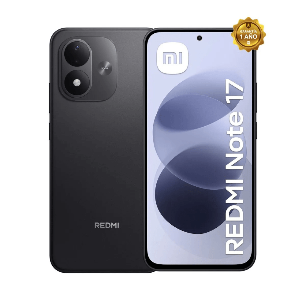 Celular Xiaomi Redmi Note 17 128GB 6GB Negro