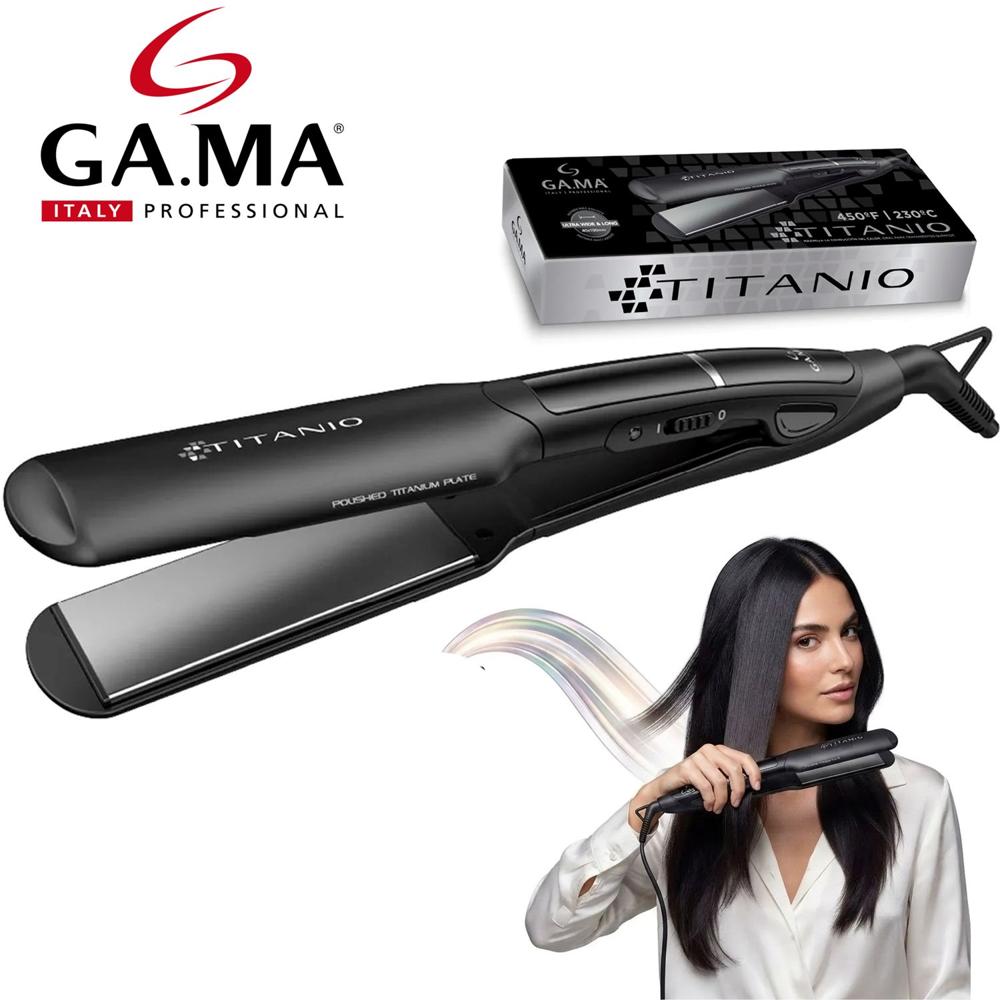 Plancha Alisadora X-wide Titanio Gama BECHS0000002724