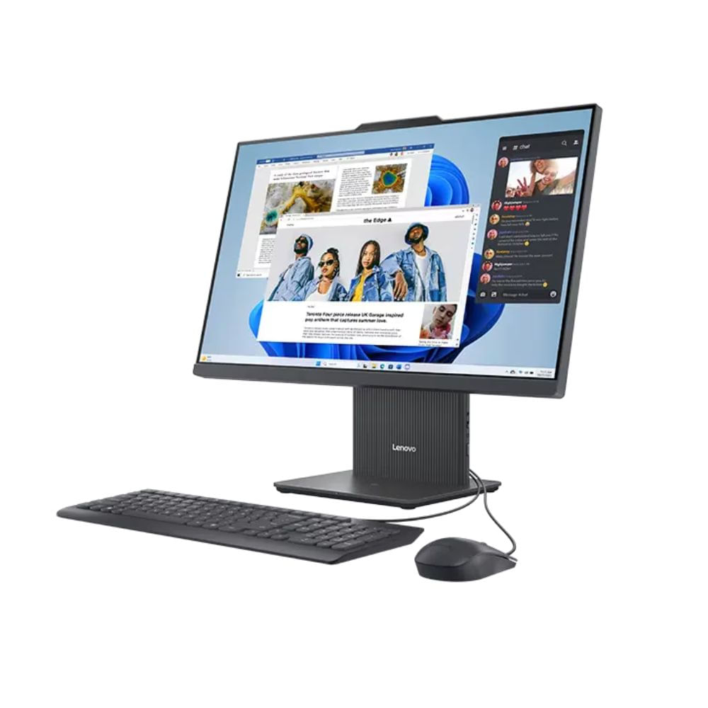 All In One Lenovo AIO LENOVO IDEACENTRE AMD Ryzen 7 512GB SSD 16GB Negro Negro