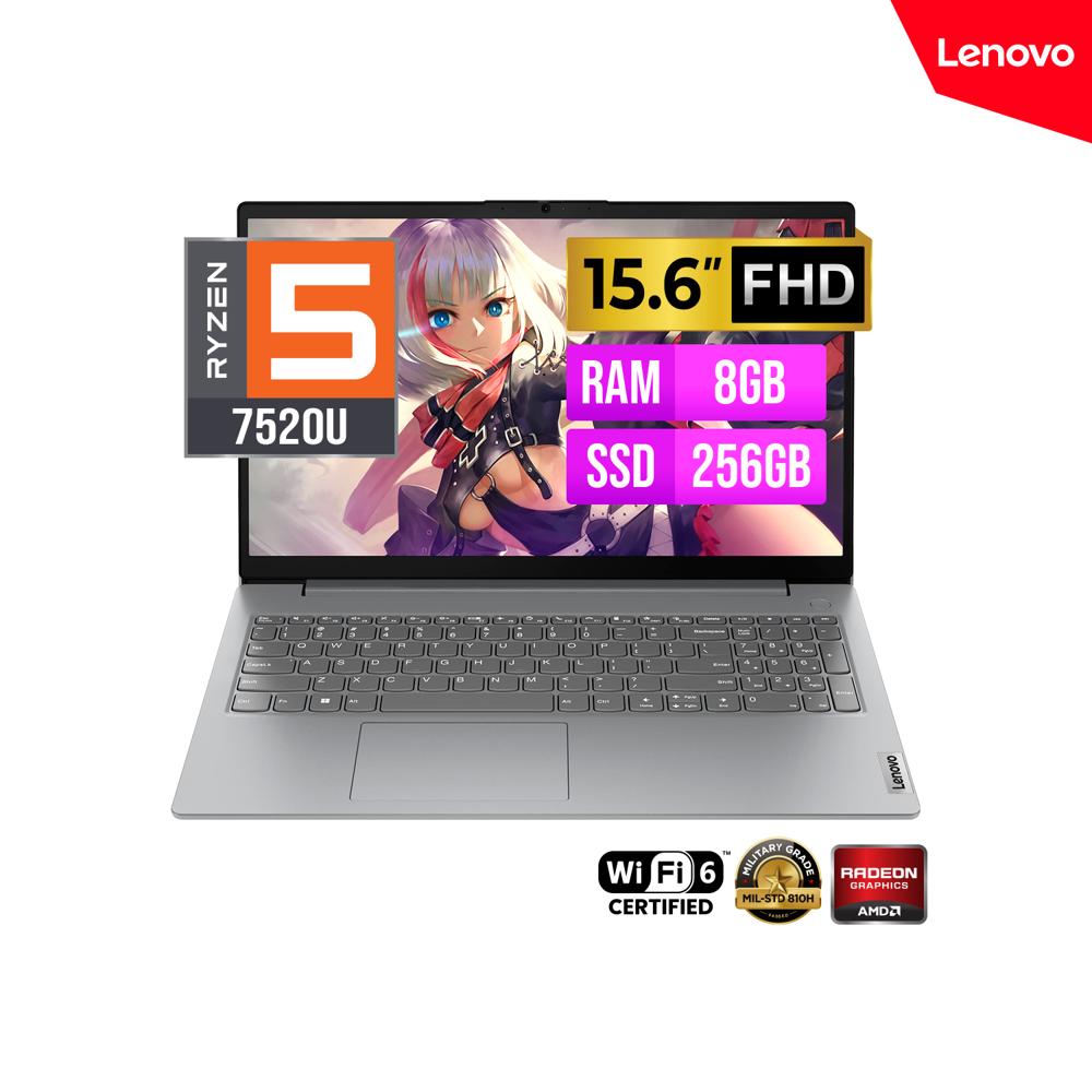 LAPTOP LENOVO V15 G4 AMN 15.6 FHD TN AMD Ryzen 5 7520U 8G 256GBFreeDOS
