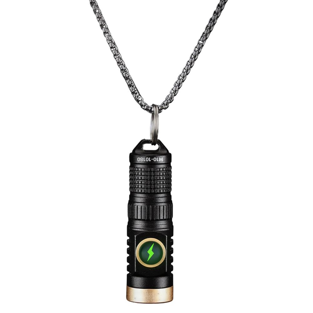 Linterna Collar LED portátil  batería intercambiab