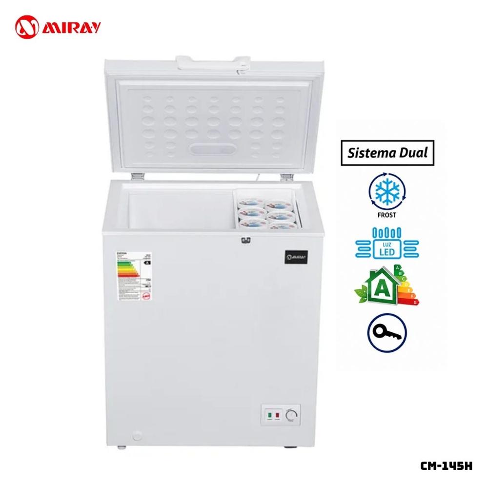 CONGELADORA OEM 145 L BLANCO CROMA - CM-145H