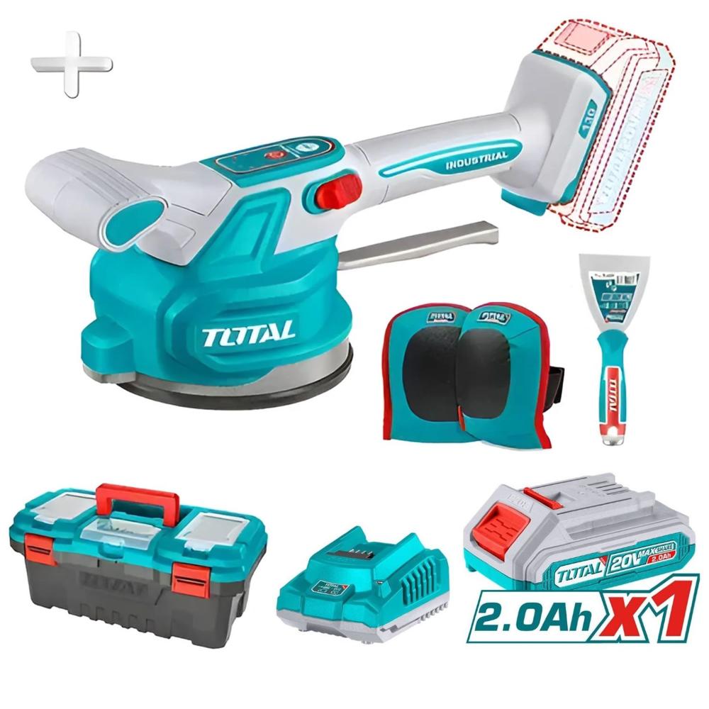 Vibradora Para Mayólica Pesada 20v Total-TTVLI20015