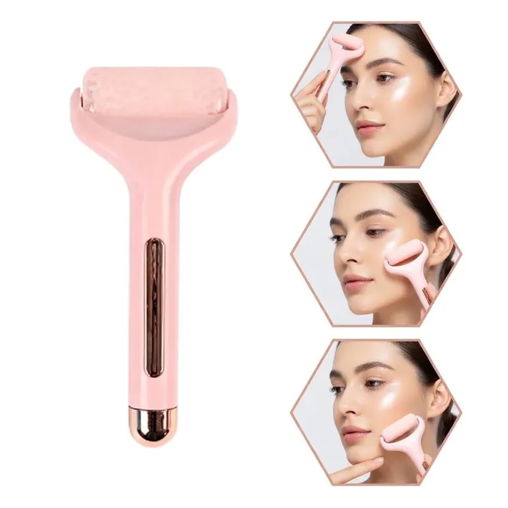 Rodillo para Masaje en Frío Facial y Corporal - Ideal para Post Depilación y Poros Abiertos