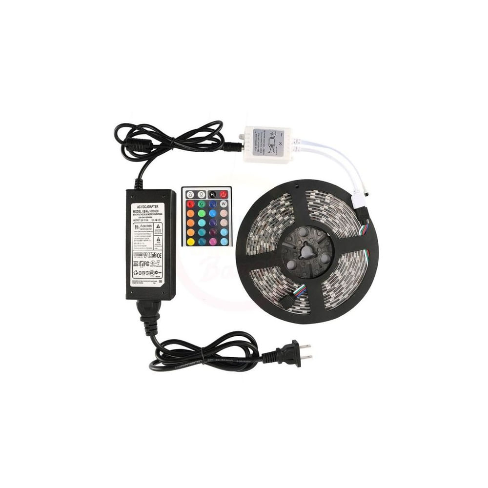 Luces LED En Cinta RGB 3528 De 3M Con Pegamento Para Cuarto