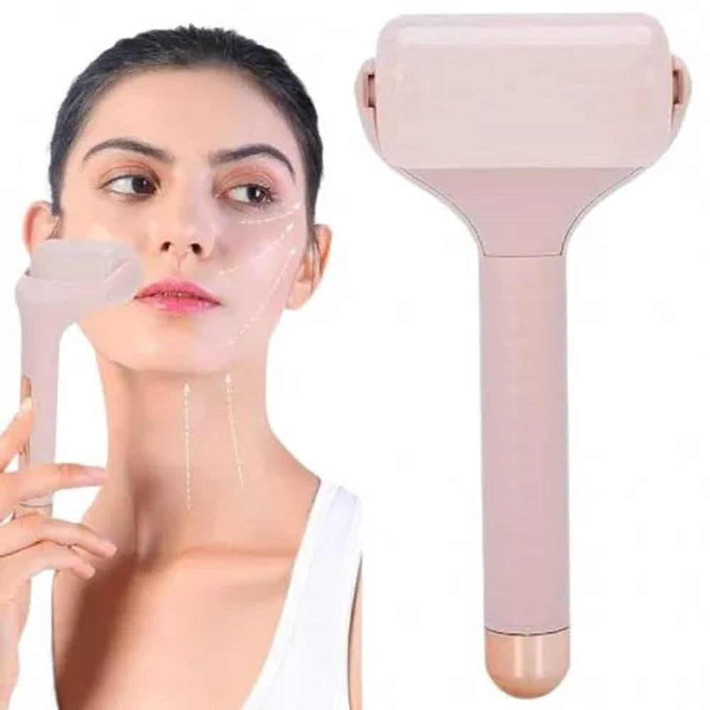 Rodillo de Hielo Facial ICE ROLLER Hieloterapia en Frio Hielo