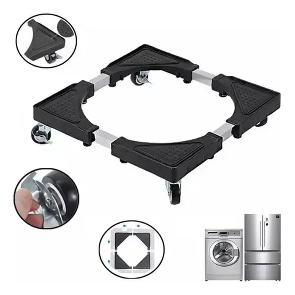 Rack Base Regulable (40-60cm) con 4 Ruedas Giratorias 360° c