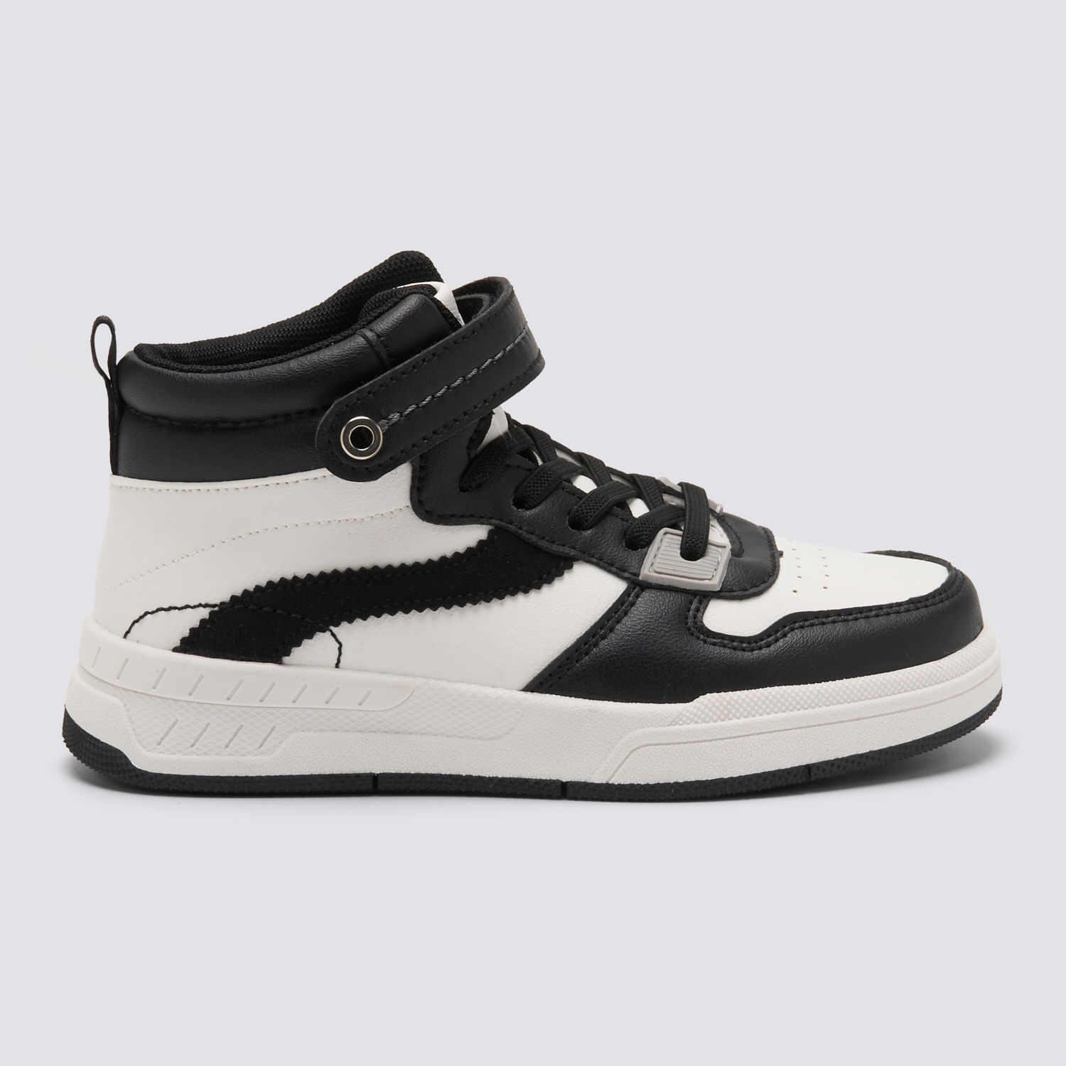 Zapatillas Urbanas Negro Niño Circus Alta