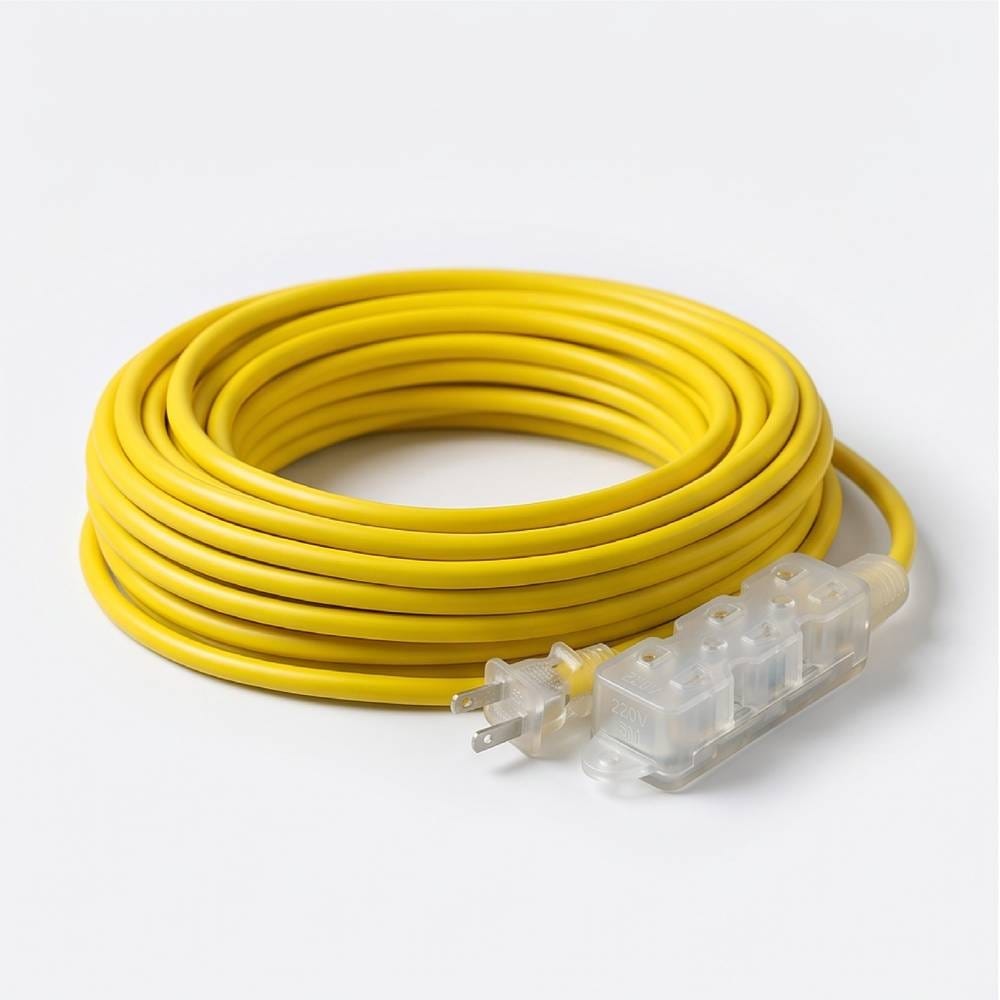 Extensión Eléctrica 5 Metros AMARILLO