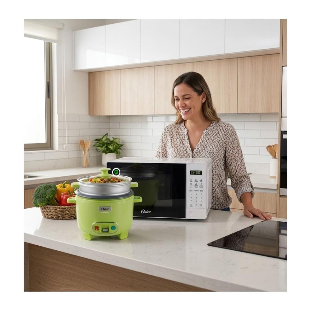 ombo Horno Microondas Digital 20 litros POGGE2701 y Olla Arr