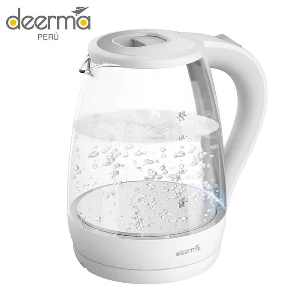 Hervidor Eléctrico de vidrio Deerma 1.7 L DEM-SH30W