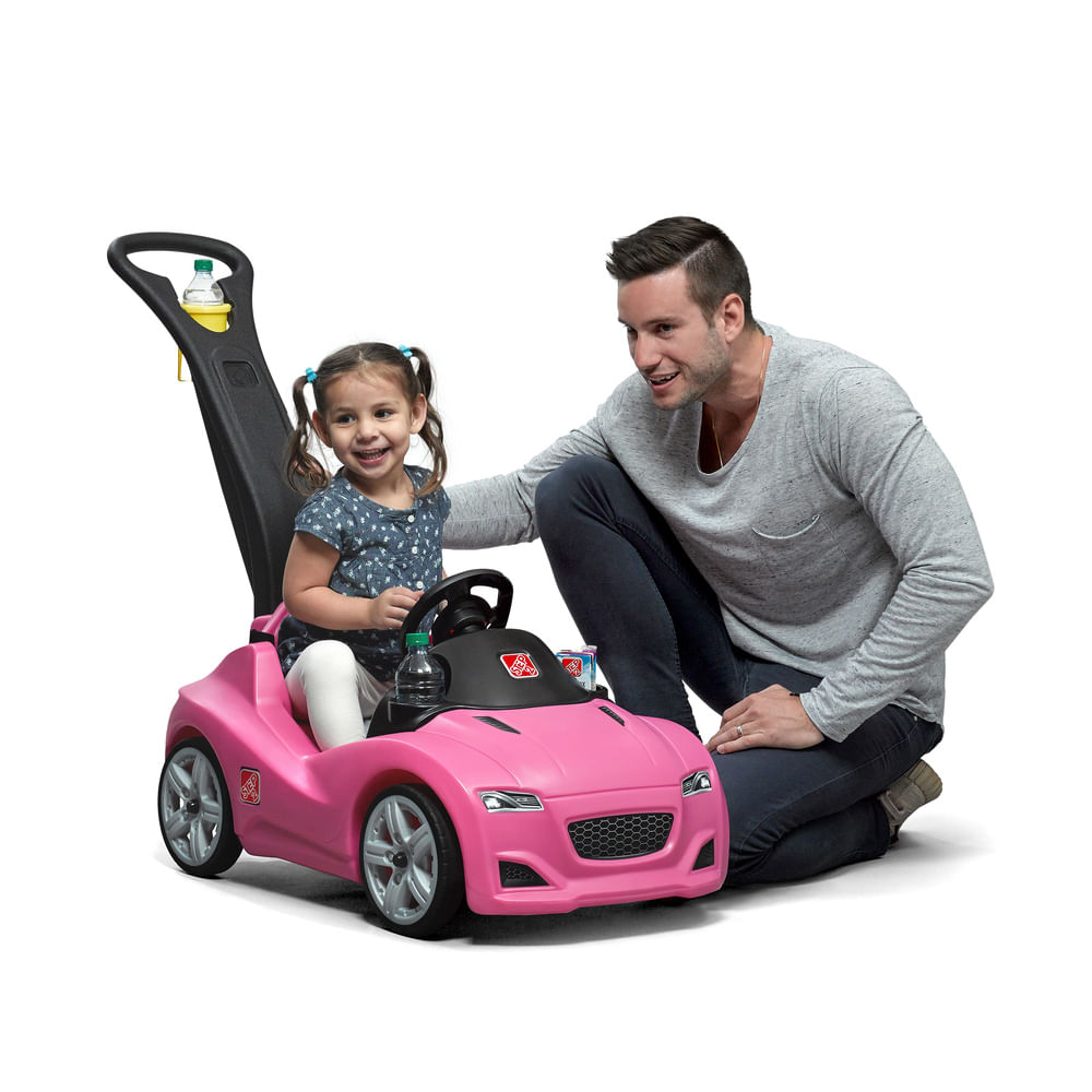 Carrito Deportivo Step2 Para Niños Rosado