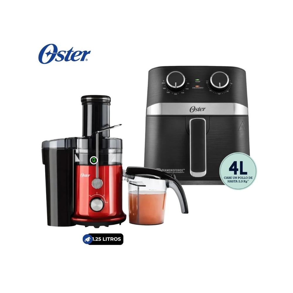 Combo Extractor de Jugos FPSTJE320R de 600 W y Freidora de A