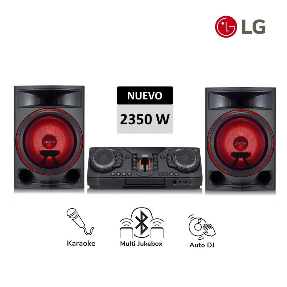 Minicomponente LG XBOOM CL87 l 2350W l Bluetooth l Karaoke Star