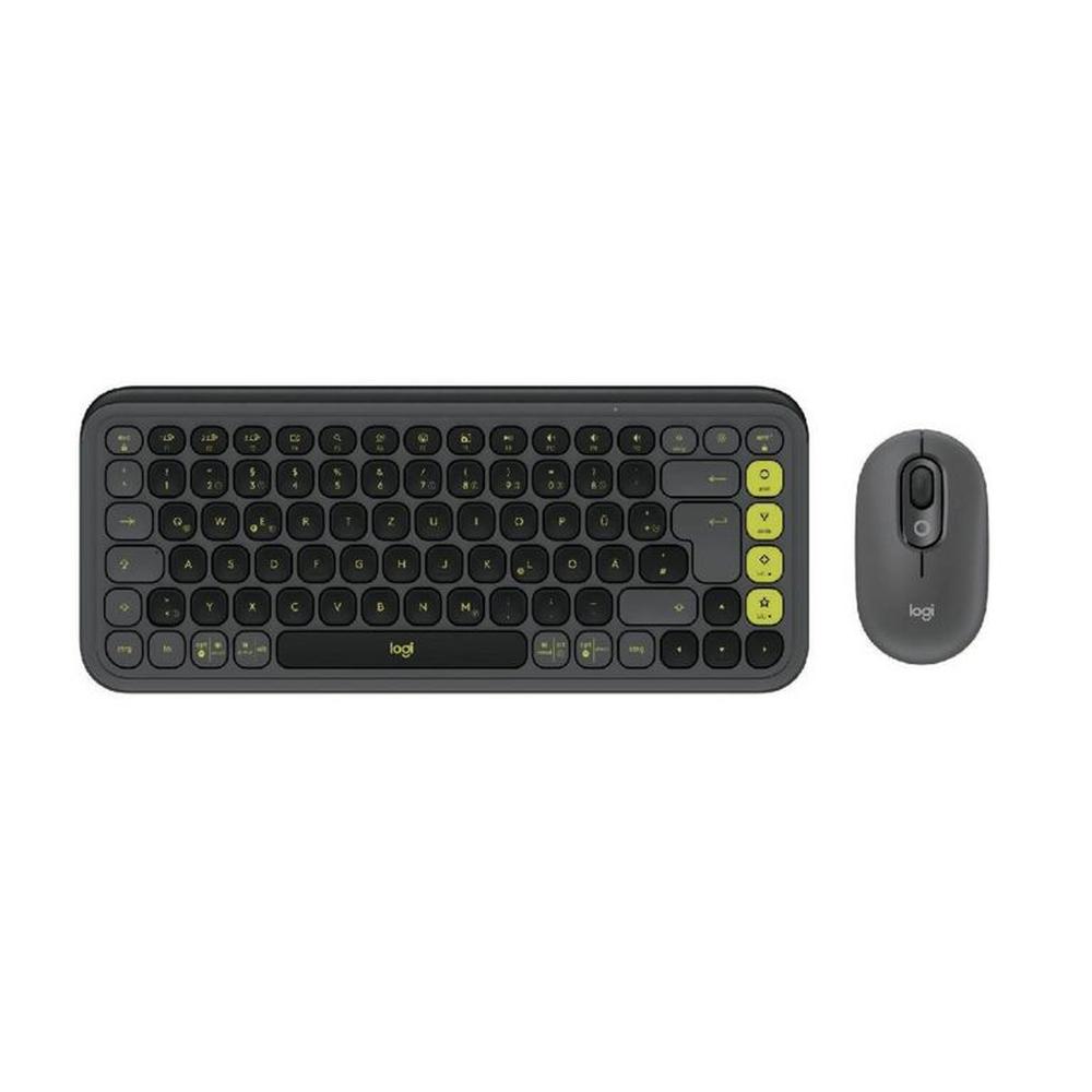 Teclado Bluetooth y Mouse Logitech Pop Icon Grafito