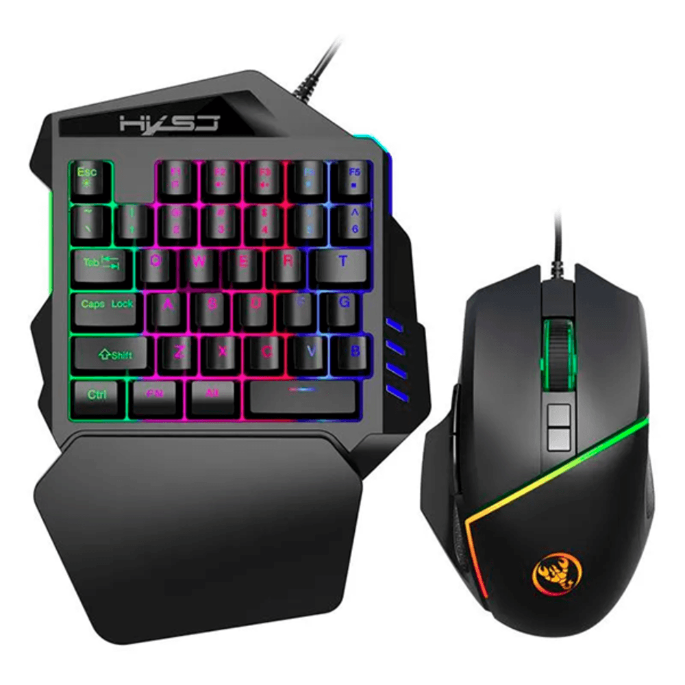 TECLADO GAMER - MOUSE
