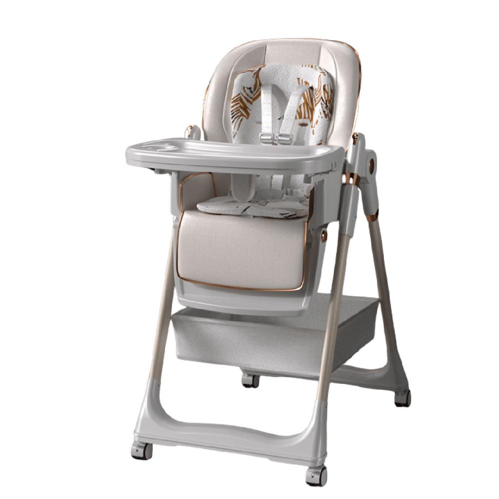 Silla de comer multialtura blanco desde bebé hasta niño