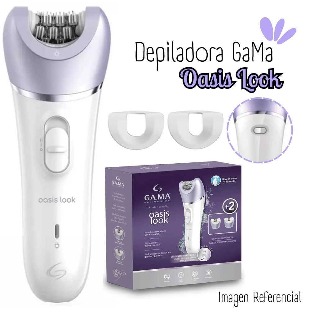 Depiladora Inalámbrica Gama Oasis Look