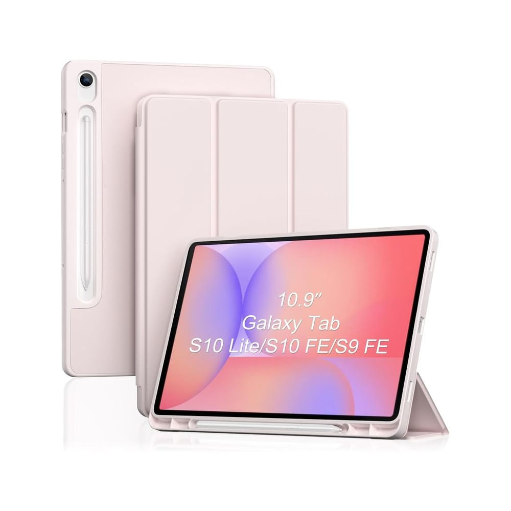 Funda para Galaxy Tab S10 Lite S10 FE S9 FE con Porta S Pen