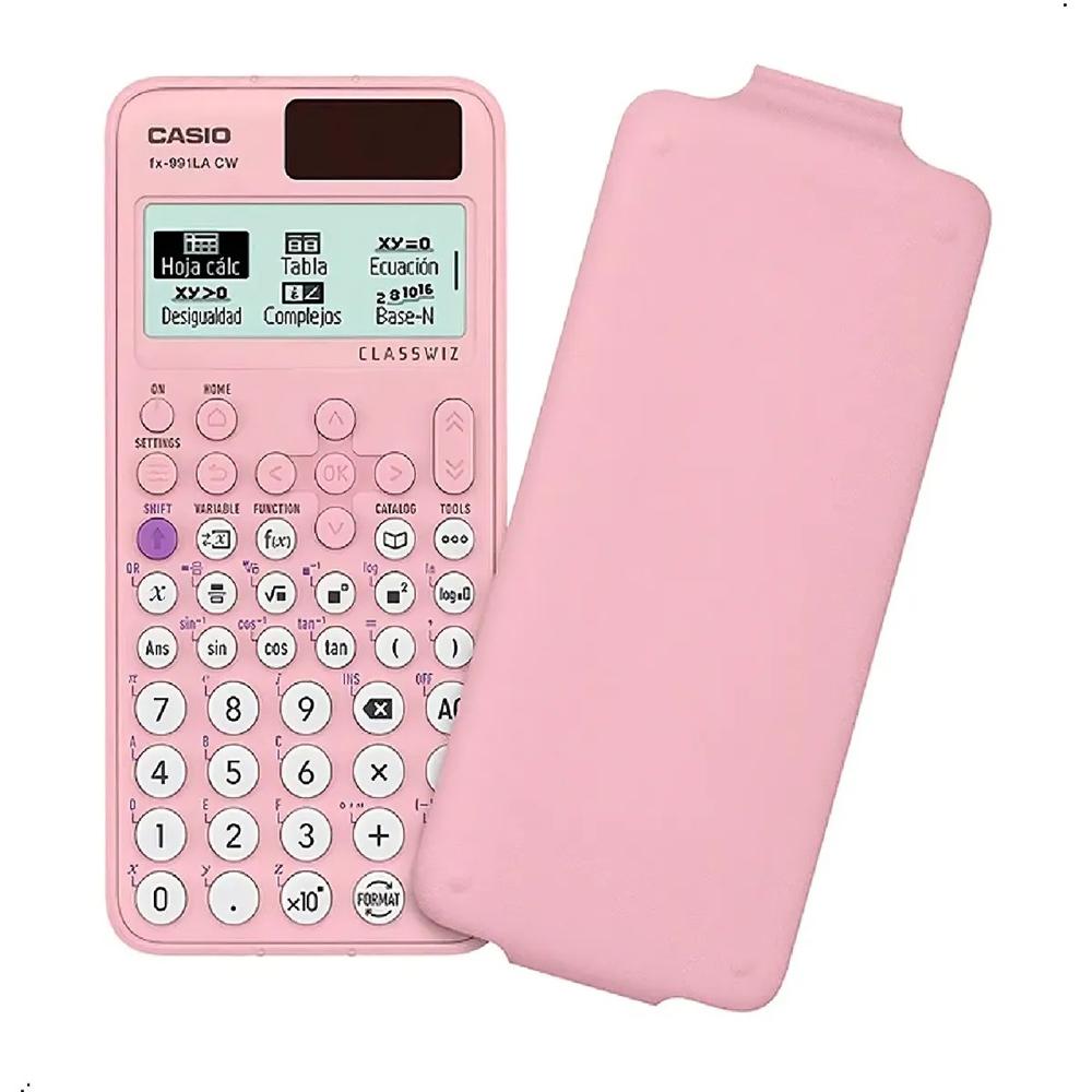 CALCULADORA CIENTÍFICA CASIO CLASSWIZ FX-991LA CW PK - ROSADO