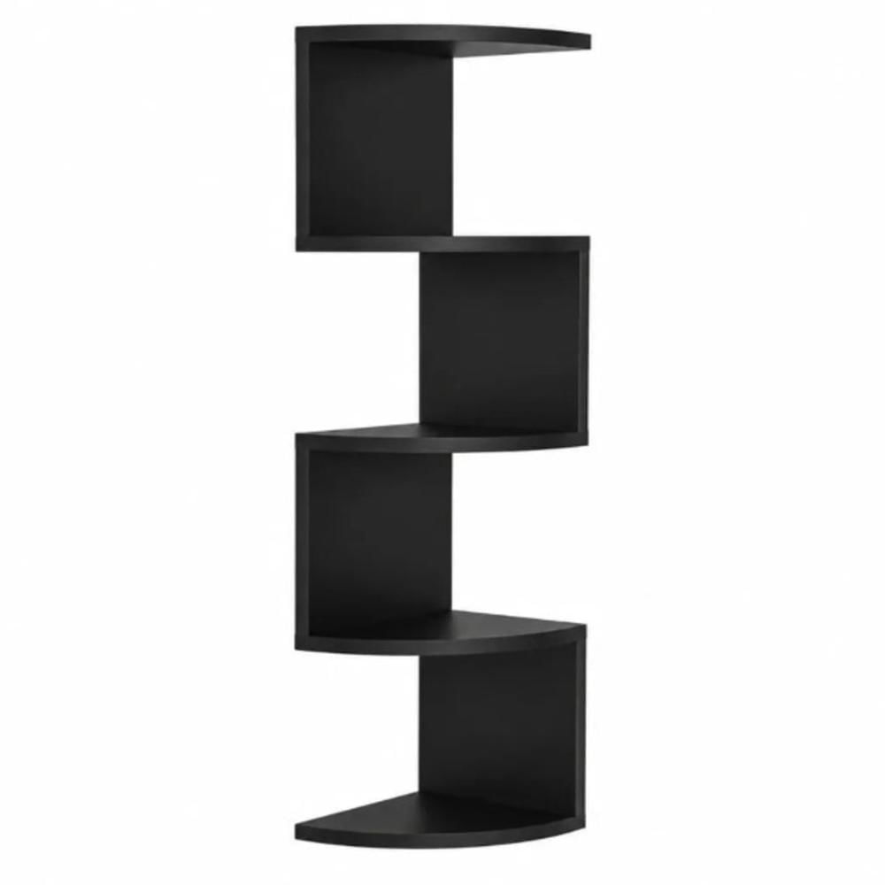 Estante 5 Niveles Flotante Esquinero Moderno Organizador Multifuncional Elegante