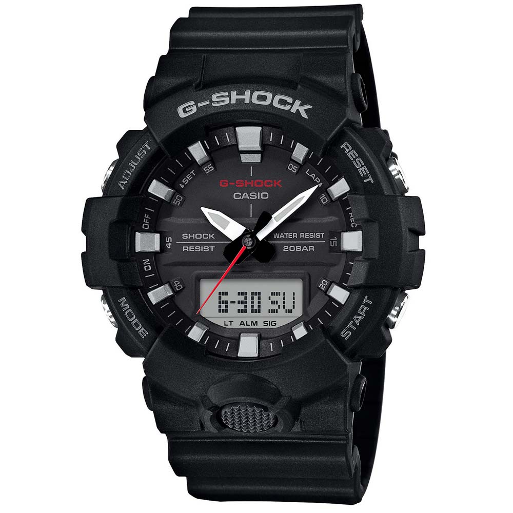 Reloj Casio G-Shock GA800-1A Digital Analógico Resina Negro