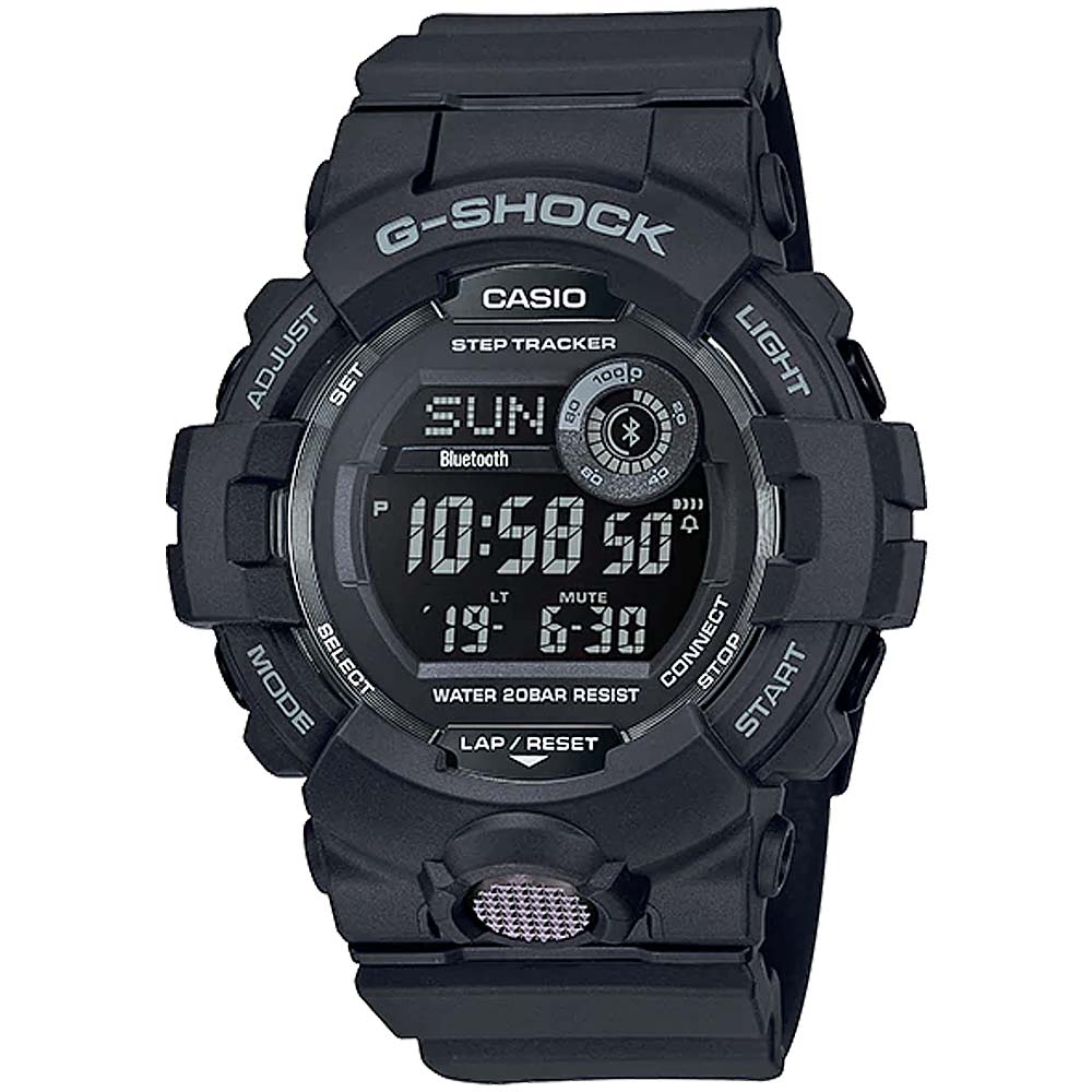 Reloj Casio G-Shock GBD800-1B Bluetooth Digital Resina Negro