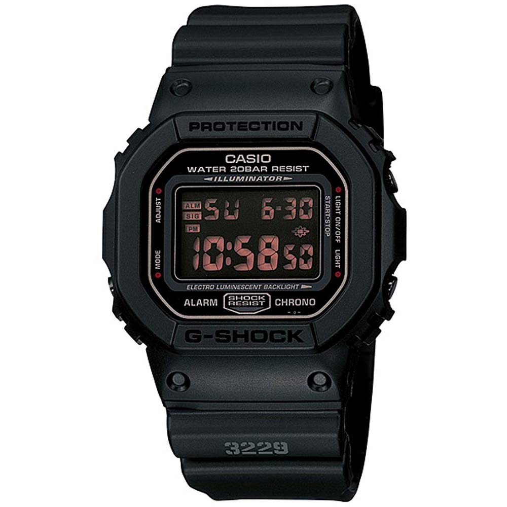 Reloj Casio G-Shock DW5600MS-1 Digital Resina Negro