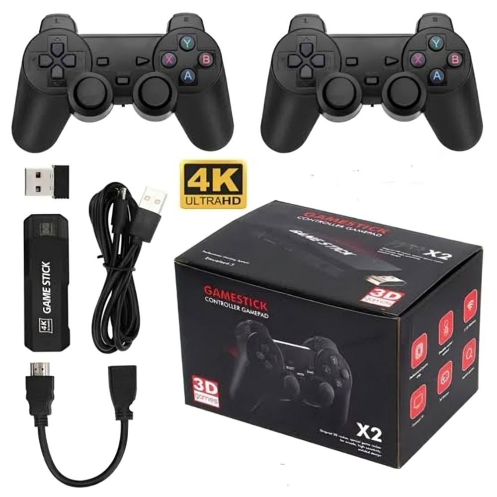 Consola de Videojuegos GameStick 20000 juegos con 2 mandos inalámbricos
