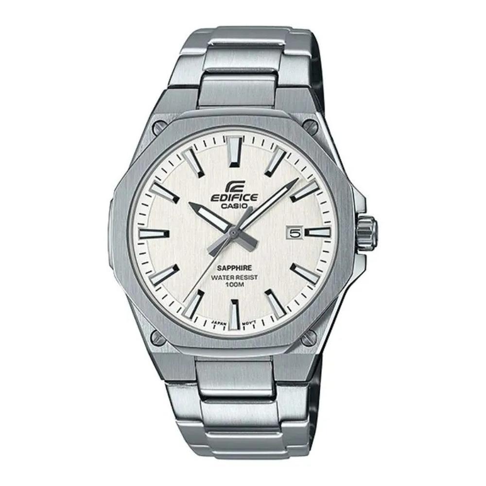 Reloj Casio Edifice Efr-s108d-7avudf Cristal Zafiro Color Blanco