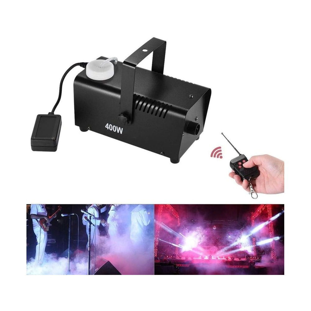 Maquina de Humo Niebla JS-YJ400W-LED 400W con Control Remoto