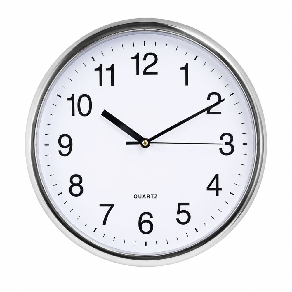 Reloj de Pared 30.5 CM Análogo Moderno Adorno Hogar para Dormitorio Oficina Cocina  AD1008
